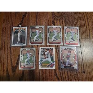 Shohei Ohtani Baseball Card Lot of 7 Cards Los Angeles Angels Dodgers Topps